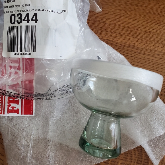 Anthropologie Juno Recycled Coupe Glass - Picture 14 of 15